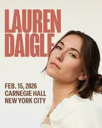 LAUREN DAIGLE CARNEGIE 2 15