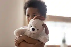 unhappy toddler