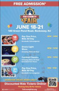 Tri County Fair June 18 21 At Christ Church Poster